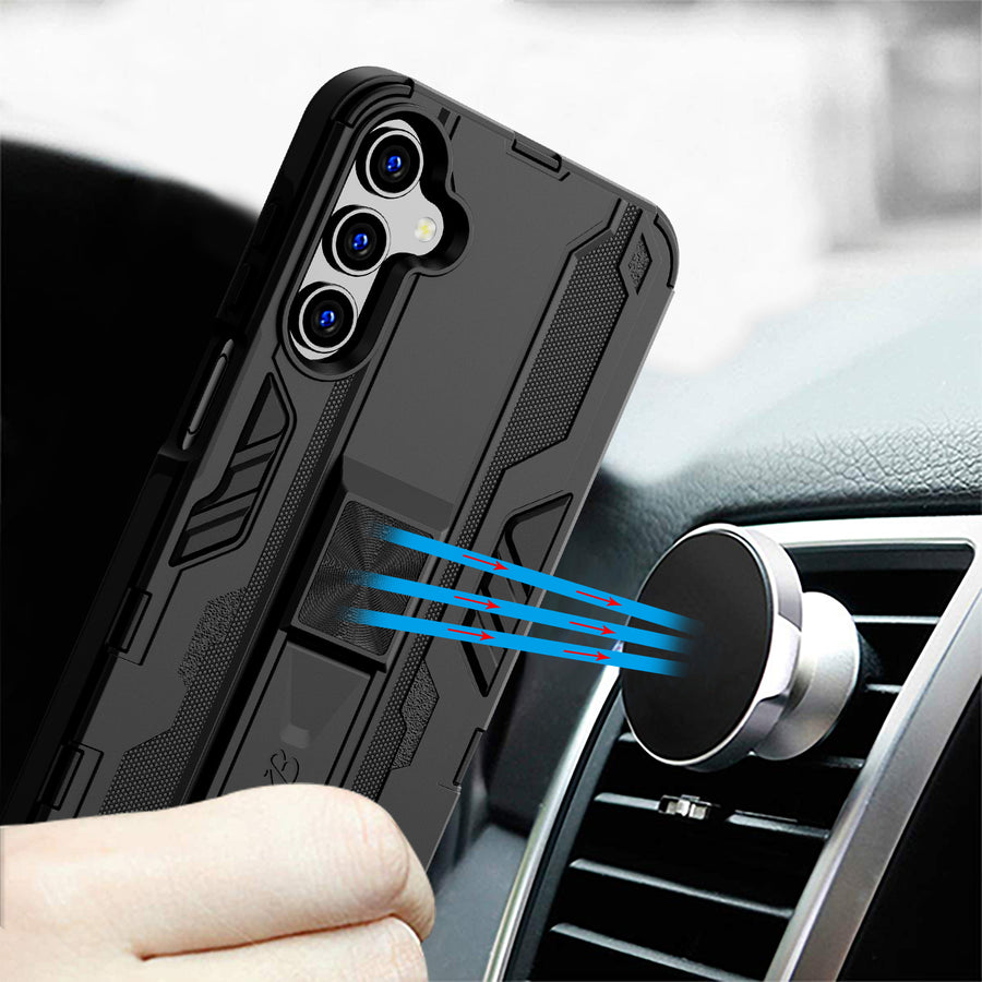 SYB Reflex Series Case w Kickstand for Samsung Galaxy A15 5G - Black - SSA155GCSRSKS001-8.jpg