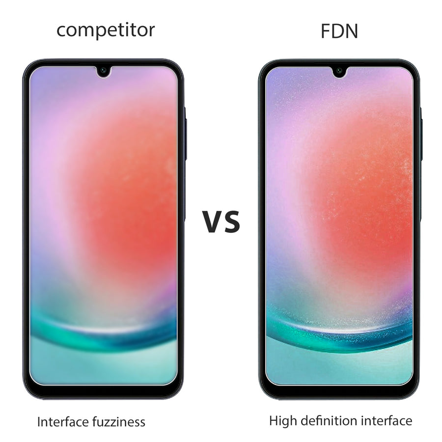 FDN Tempered Glass Screen Protector (2.5D) for Samsung Galaxy A15 5G - Clear - SSA155GSC90-5.jpg