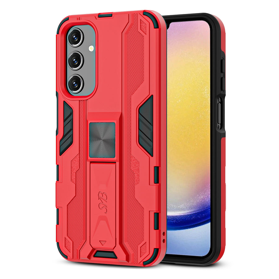 SYB Reflex Series Case w Kickstand for Samsung Galaxy A25 5G - Red - SSA255GCSRSKS002-1.jpg