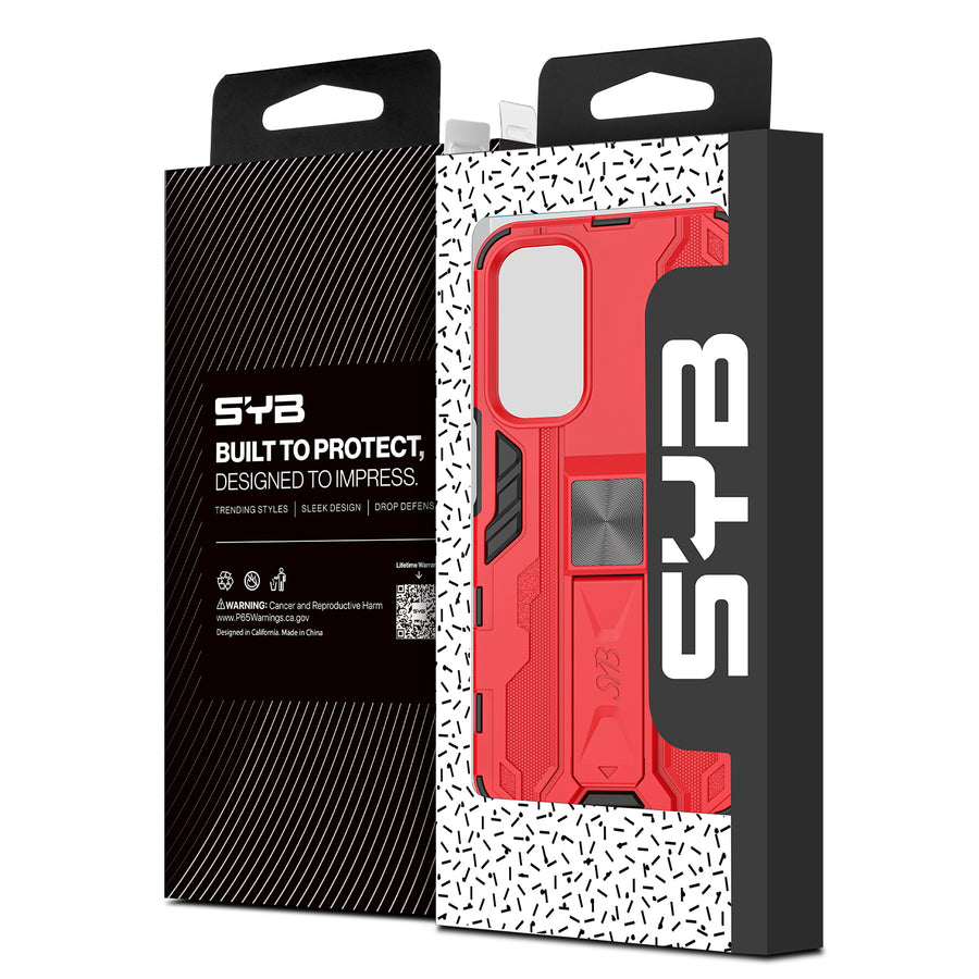SYB Reflex Series Case w Kickstand for Samsung Galaxy A25 5G - Red - SSA255GCSRSKS002-9.jpg