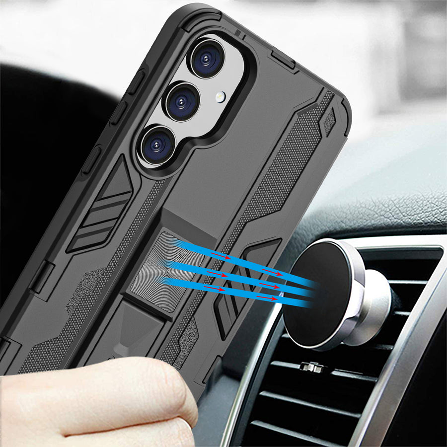 SYB Reflex Series Case w Kickstand for Samsung Galaxy A35 5G - Black - SSA355GCSRSKS001-8.jpg