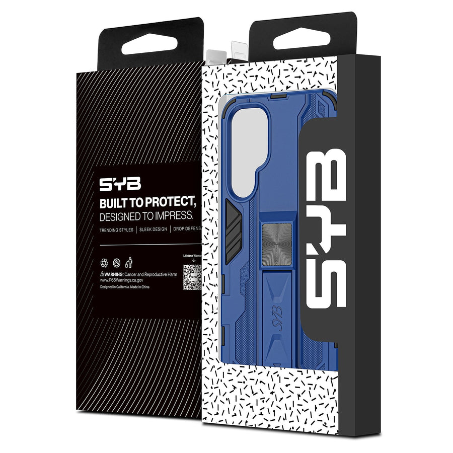 SYB Reflex Series Case w Kickstand for Samsung Galaxy A35 5G - Reflex Blue