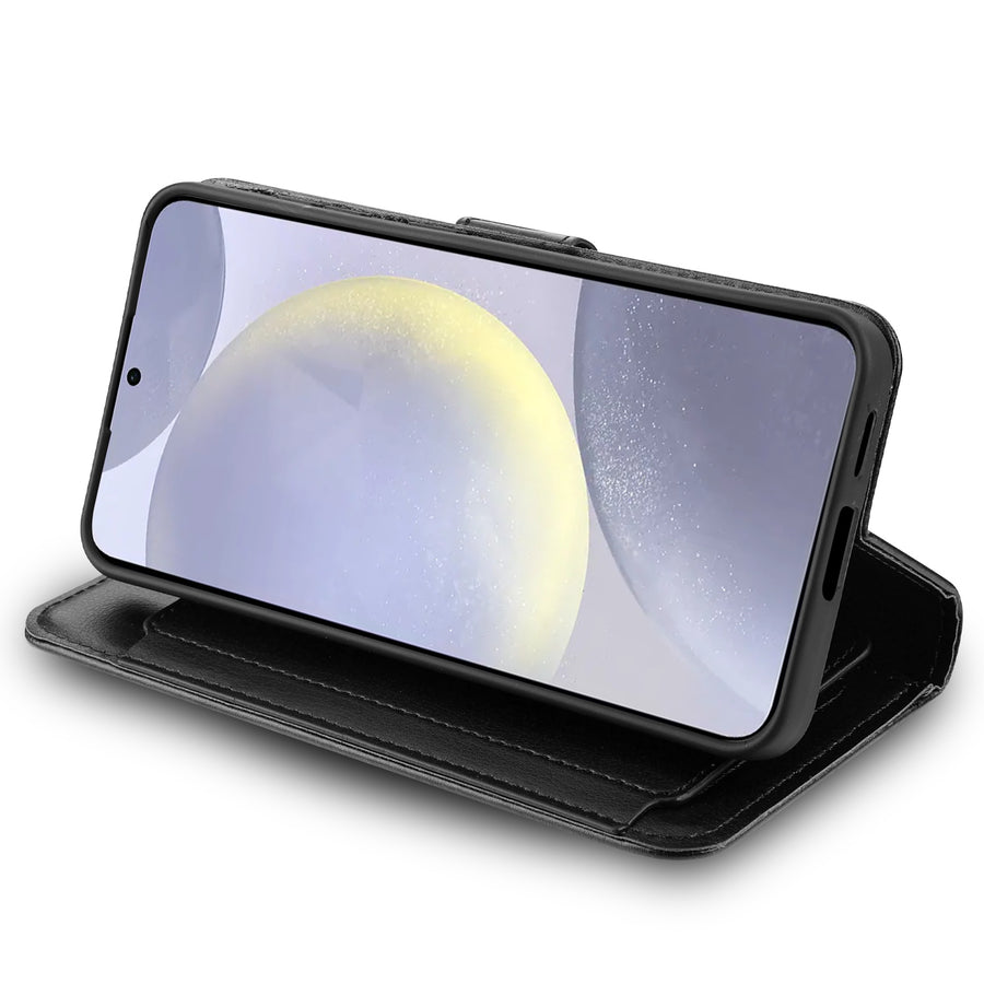 SYB Wallet Folio Case for Samsung Galaxy S24 Plus - Black / Black - SSS24PPCMJG031-4.jpg