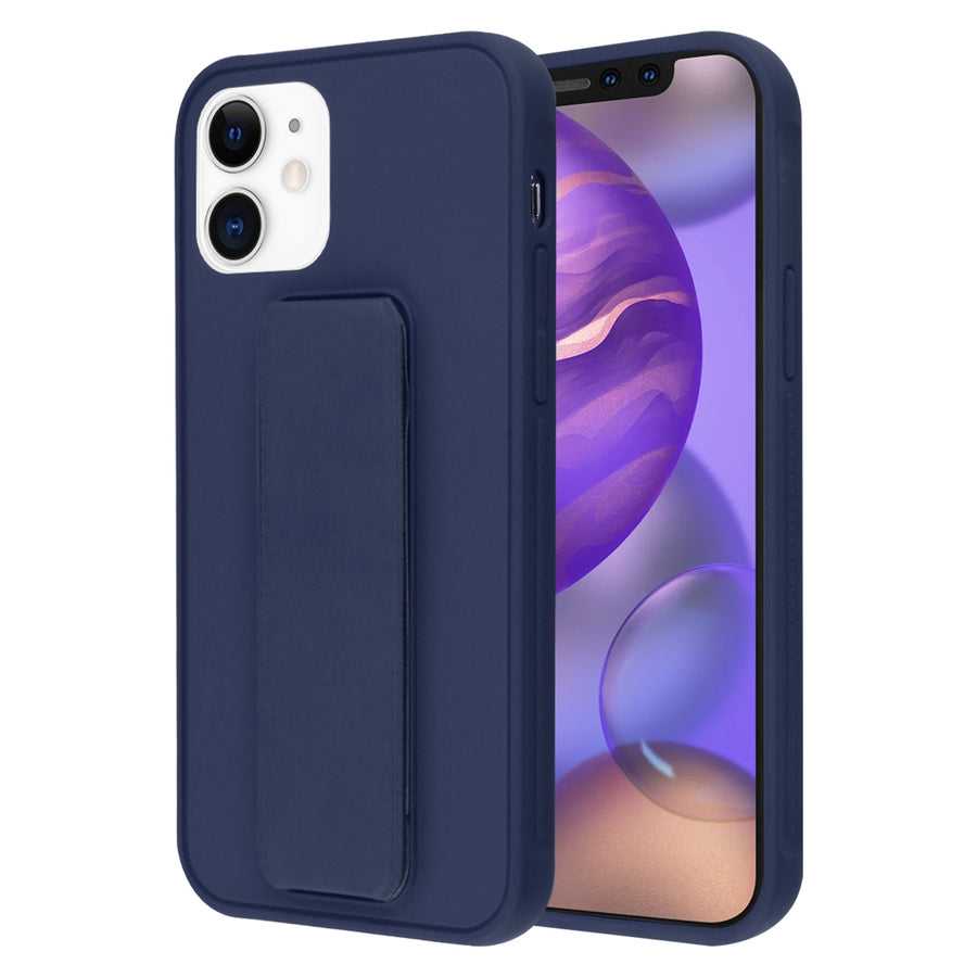 Airium Hybrid Case (with Foldable Stand) for Apple iPhone 12 mini - Ink Blue - UIP12CSFSSS452-2.jpg
