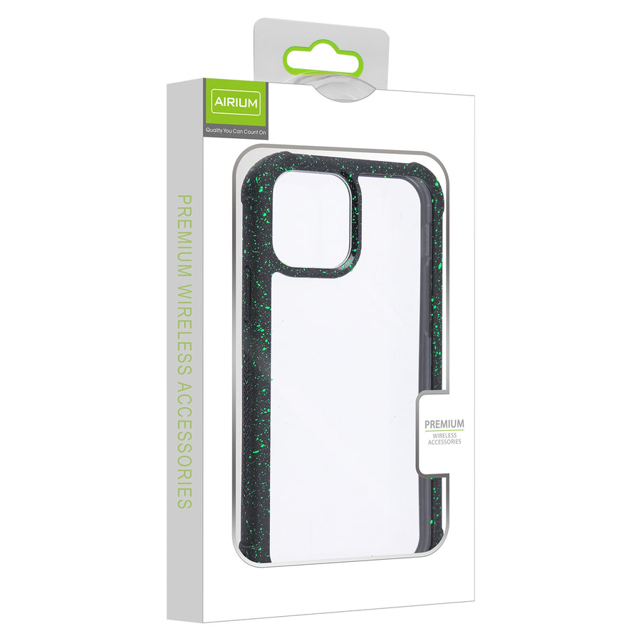 Airium Splash Hybrid Case for Apple iPhone 12 Pro Max - Highly Transparent Clear / Black - UIP12PMCSFSSS261-8.jpg