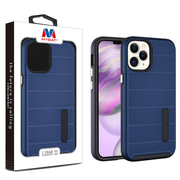 MyBat Fusion Protector Case for Apple iPhone 12 Pro Max - Ink Blue Dots Textured / Black - UIP12PMCSFSSS648-1.jpg