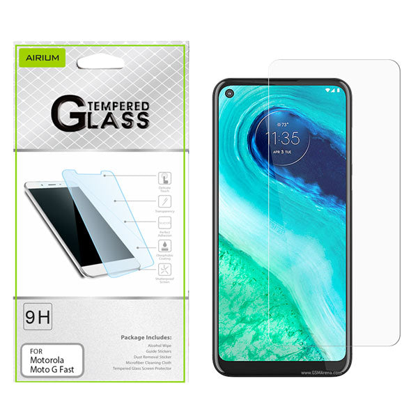 Airium Tempered Glass Screen Protector (2.5D) for Motorola Moto G Fast - Clear - UMGFSC90-1.jpg