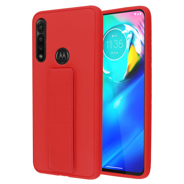 Airium Hybrid Case (with Foldable Stand) for Motorola Moto G Power - Red - UMGPWCSFSSS453-2.jpg
