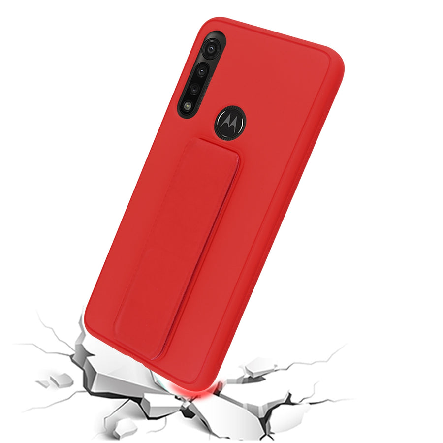 Airium Hybrid Case (with Foldable Stand) for Motorola Moto G Power - Red - UMGPWCSFSSS453-3.jpg