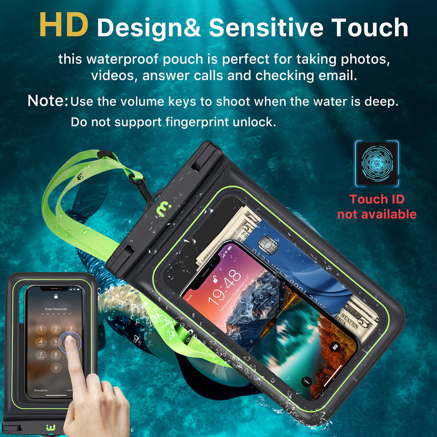 MyBat Pro Universal Floating Waterproof Phone Pouch + Universal Floating Waterproof Phone Pouch (XL Size) - Black - UNIWTPF056-2.jpg