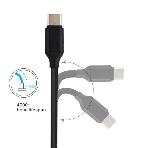 MyBat USB-A to USB-C Cable - 10 FT - Black - USBCDATACABLE421-3.jpg