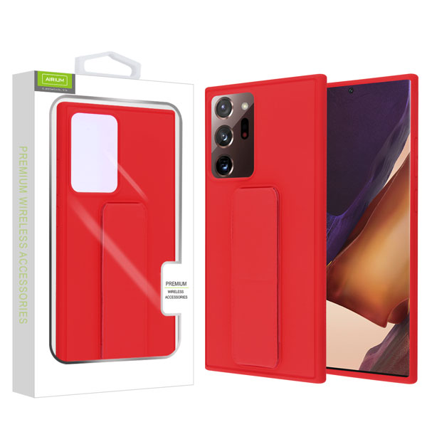 Airium Hybrid Case (with Foldable Stand) for Samsung Galaxy Note 20 Ultra - Red - USGN20PCSFSSS453-1.jpg