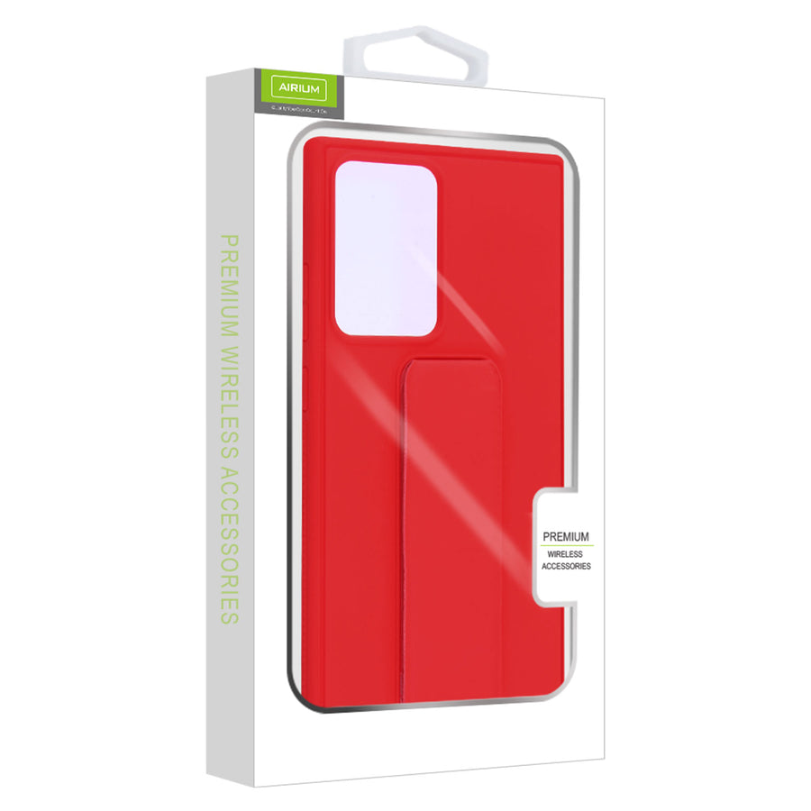 Airium Hybrid Case (with Foldable Stand) for Samsung Galaxy Note 20 Ultra - Red - USGN20PCSFSSS453-3.jpg