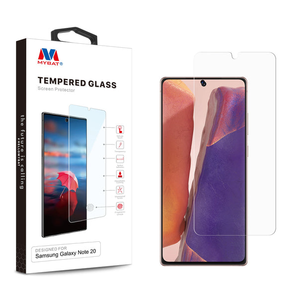MyBat Tempered Glass Screen Protector (Fingerprint Unlock) (2.5D) for Samsung Galaxy Note 20 - Clear - USGN20SC90U-1.jpg