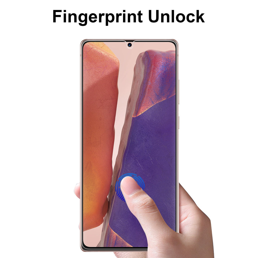 MyBat Tempered Glass Screen Protector (Fingerprint Unlock) (2.5D) for Samsung Galaxy Note 20 - Clear - USGN20SC90U-4.jpg