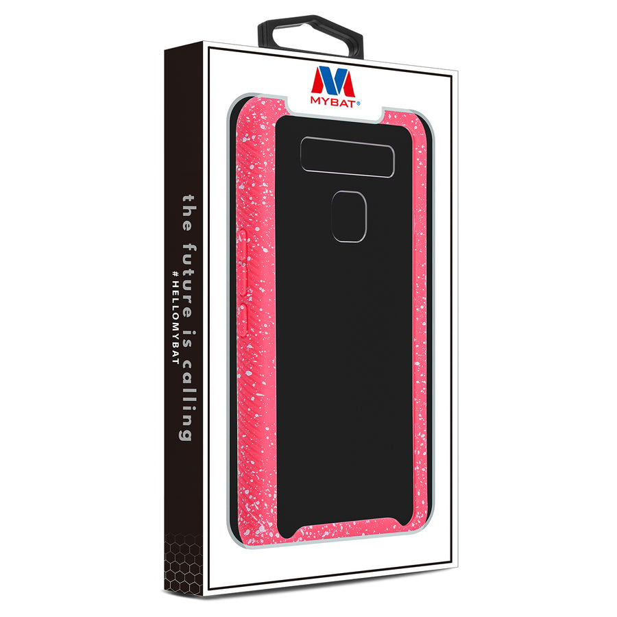 MyBat Splash Hybrid Case for TCL 10 5G UW T-mobile Revvl (non 5G) - Highly Transparent Clear / Red - UT105GCSFSSS263-9.jpg