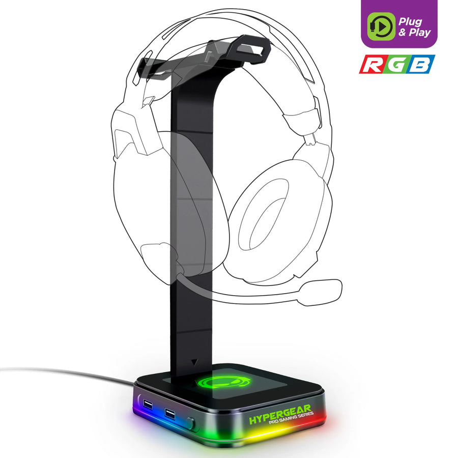 HyperGear RGB Command Station Headset Stand Black - 15624-1.jpg