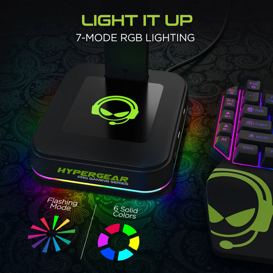 HyperGear RGB Command Station Headset Stand Black - 15624-5.jpg