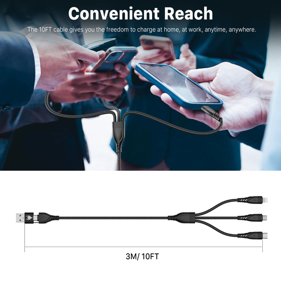 AmpNergy PowerLines 5-in-1 Universal Charging Cable - 10FT - Black - ACB5IN1MO11BK30-6.jpg
