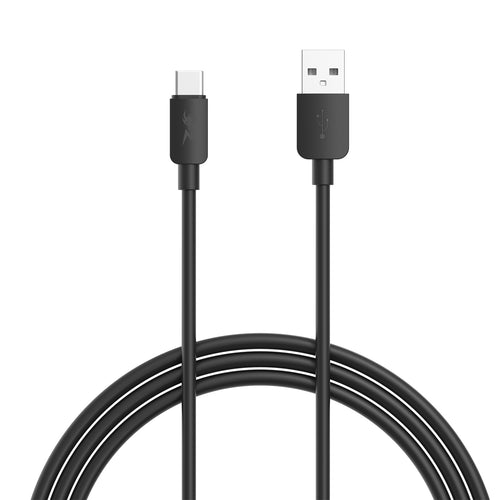 AmpNergy PowerLines USB-A to USB-C Cable - 6FT - Black - ACBCAMO09BK18-2.jpg