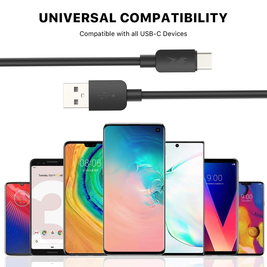 AmpNergy PowerLines USB-A to USB-C Cable - 6FT - Black - ACBCAMO09BK18-3.jpg