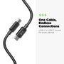 AmpNergy PowerLines USB-C to USB-C Cable - 6FT - Black - ACBCCMO09BK18-4.jpg