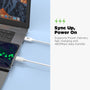 AmpNergy PowerLines USB-C to USB-C Cable - 6FT - White - ACBCCMO09PW18-5.jpg