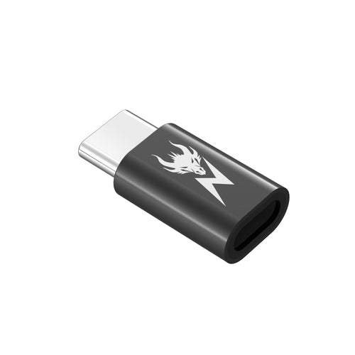 AmpNergy PassPort Lightning to USB-C Adapter - Black - ACBLCMO15BK-2.jpg
