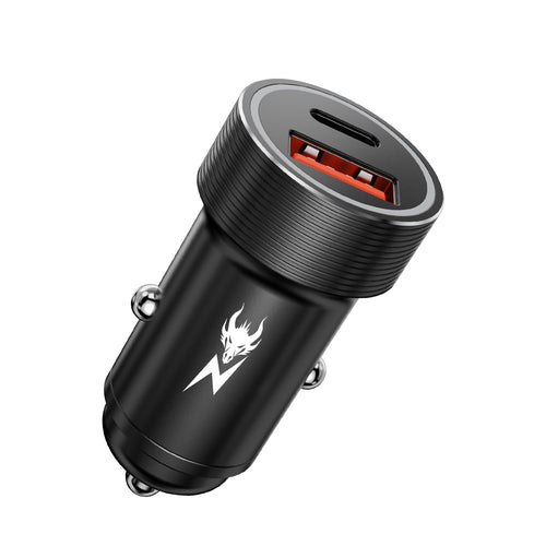 AmpNergy Speedemon 30W Fast Dual-Port Car Charger - Black - ACGCARC13B-2.jpg
