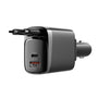 AmpNergy Speedemon 105+ Dual-Port Car Charger with Dual Retractable USB-C Cables - Black - ACGCARC15BK-3.jpg