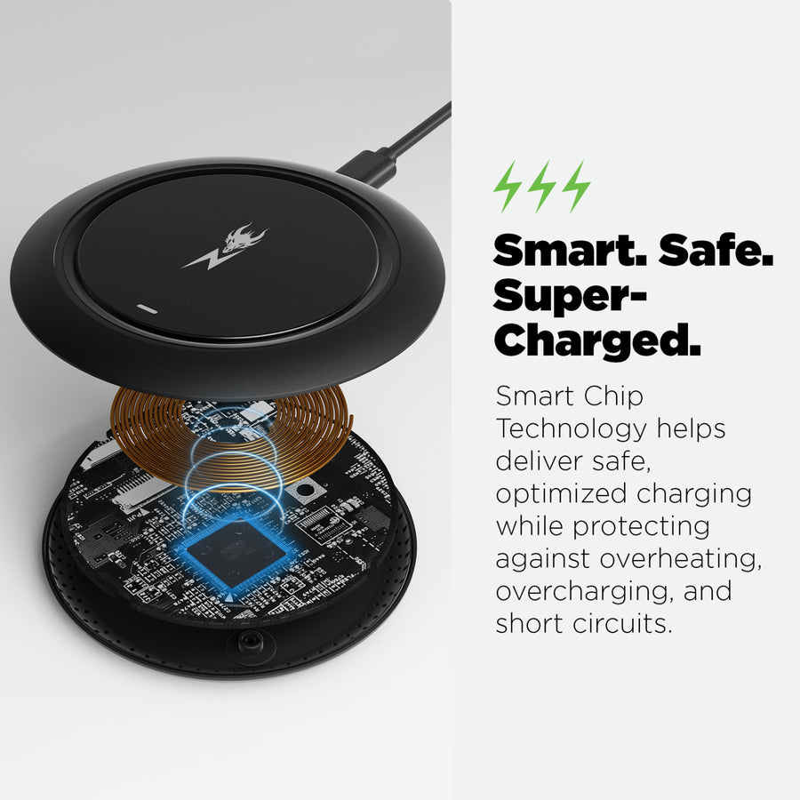 AmpNergy PowerFlow Wireless Charging Pad (15W) - Black - ACGWIRC10BK-7.JPG
