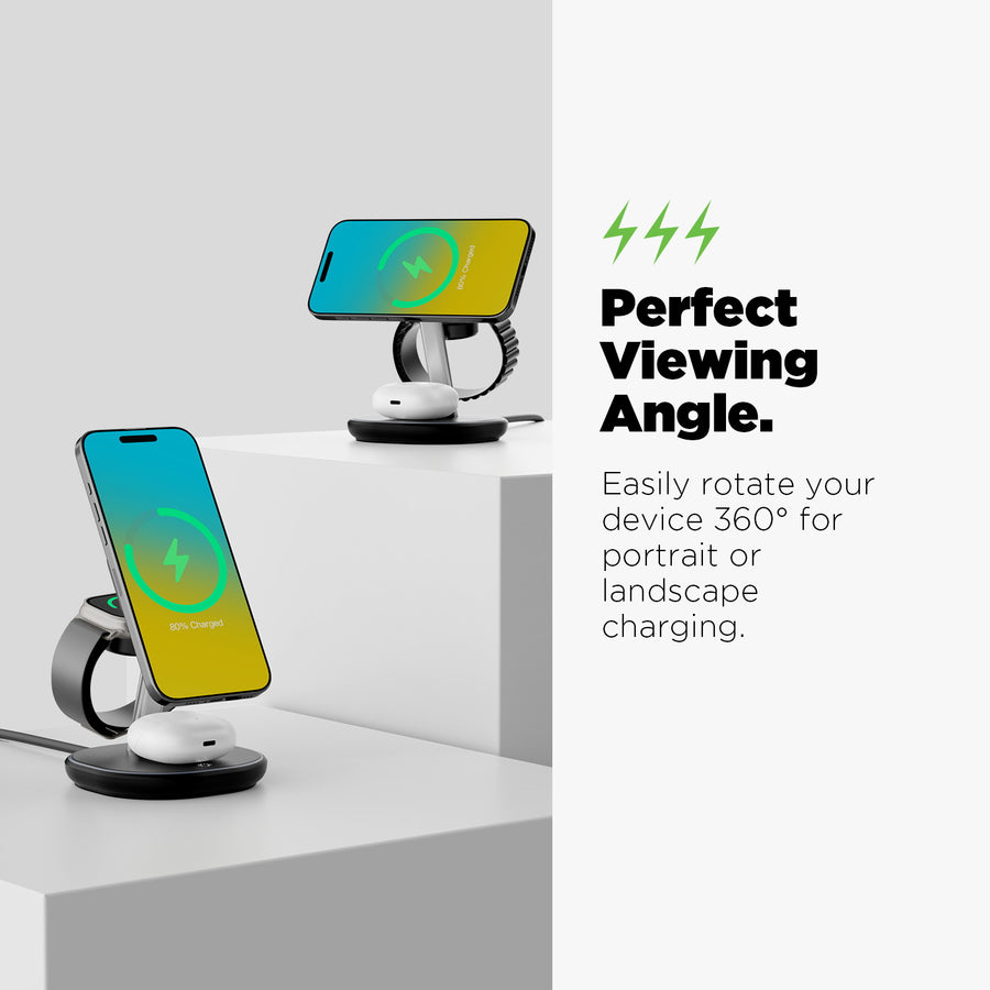 AmpNergy MagStance 3-in-1 Wireless Charging Stand - Black - ACGWIRC18BK-6.jpg