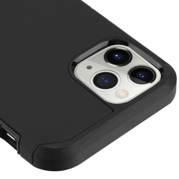Asmyna Astronoot Protector Cover for Apple iPhone 11 Pro - Black / Black - AIP11PHPCSAAS341-3.jpg