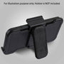 Asmyna Astronoot Protector Cover for Apple iPhone 11 Pro - Black / Black - AIP11PHPCSAAS341-6.jpg