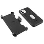 Asmyna Grip Stand Protector Case Combo (with Black Holster)(with Card Wallet) for Apple iPhone 12 mini - Black / Black - AIP12CS3NES271-3.jpg