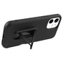 Asmyna Grip Stand Protector Case Combo (with Black Holster)(with Card Wallet) for Apple iPhone 12 mini - Black / Black - AIP12CS3NES271-6.jpg