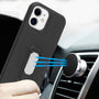 Asmyna Grip Stand Protector Case Combo (with Black Holster)(with Card Wallet) for Apple iPhone 12 mini - Black / Black - AIP12CS3NES271-7.jpg