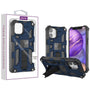 Asmyna Sturdy Hybrid Protector Cover (with Stand) for Apple iPhone 12 mini - Ink Blue / Black - AIP12CSFSSS002-1.jpg