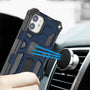 Asmyna Sturdy Hybrid Protector Cover (with Stand) for Apple iPhone 12 mini - Ink Blue / Black - AIP12CSFSSS002-6.jpg