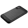 Asmyna Brushed Hybrid Protector Cover for Apple iPhone XS Max - Black / Black - AIPXSMAXHPCSAAS351WP-4.jpg