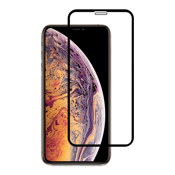 Asmyna Full Coverage Tempered Glass Screen Protector for Apple iPhone 11 Pro Max / XS Max - Black - AIPXSMAXLCDSCPR85A-2.jpg