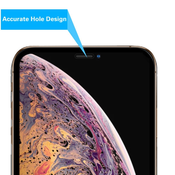 Asmyna Full Coverage Tempered Glass Screen Protector for Apple iPhone 11 Pro Max / XS Max - Black - AIPXSMAXLCDSCPR85A-3.jpg