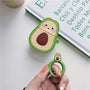 MyBat 3D Cartoon Silicone Case for Apple AirPods with Wireless Charging Case - Avocado - AIRPODSCASK112-3.jpg