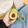 MyBat 3D Cartoon Silicone Case for Apple AirPods with Wireless Charging Case - Avocado - AIRPODSCASK112-4.jpg