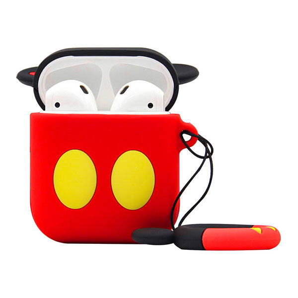 MyBat 3D Cartoon Silicone Case for Apple AirPods with Wireless Charging Case - Mickey - AIRPODSCASK192-4.jpg