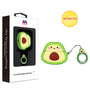 MyBat 3D Cartoon Silicone Case for Apple AirPods Pro with Wireless Charging Case - Avocado - AIRPODSPCASK112-1.jpg