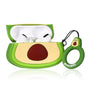 MyBat 3D Cartoon Silicone Case for Apple AirPods Pro with Wireless Charging Case - Avocado - AIRPODSPCASK112-3.jpg