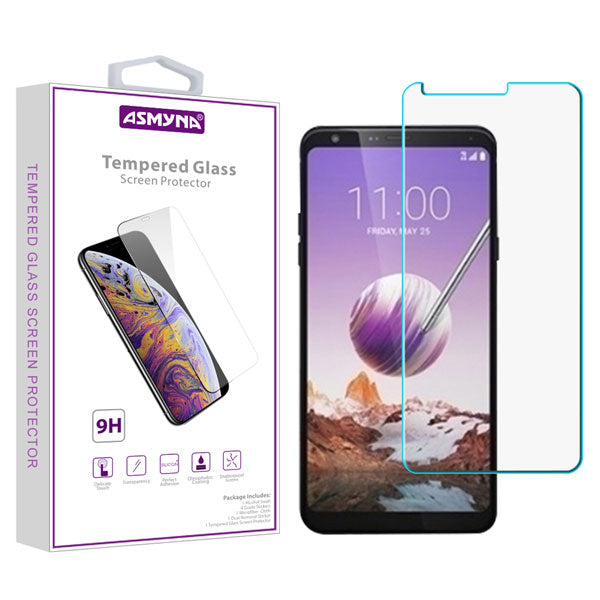 Asmyna Tempered Glass Screen Protector (2.5D) for Lg Stylo 5 - Clear - ALGSTL5LCDSCPR81-1.jpg