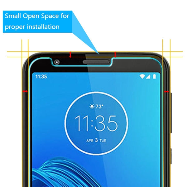 Asmyna Tempered Glass Screen Protector (2.5D) for Motorola Moto E6 - Clear - AMOTE6LCDSCPR81-2.jpg