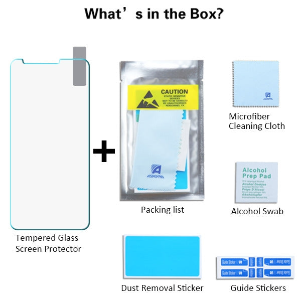 Asmyna Tempered Glass Screen Protector (2.5D) for Motorola Moto E6 - Clear - AMOTE6LCDSCPR81-8.jpg